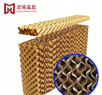 Panneau de refroidissement évaporatif durable et haute efficacité, épaisseur 10cm/15cm pour les fermes d'élevage de poulets, porcs, moutons, vaches, lapins