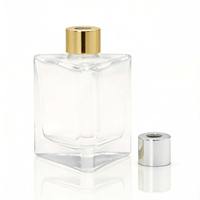 Diffuseur de parfum haut de gamme moderne en verre rond, imprimé sérigraphié, élégant récipient de parfum d'intérieur Jangsu Xuzhou