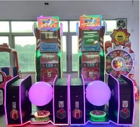 Simulateur de billets de rachat de machine de jeu d'arcade vidéo à pièces avec zone de jeu amusante de boxe 220V en plastique