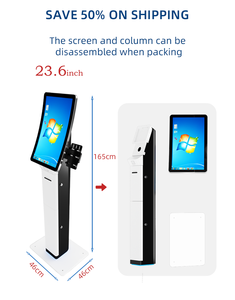 Wholesale Bus Ticketing Vending Machine Custom Pos <strong>Stand</strong> 23.6/32 Inch Multiple Ticket Kiosk - Product Image 6