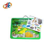 Jouets éducatifs pour enfants, jouet animalier, tablette d'apprentissage de l'alphabet, bloc de dessin en plastique personnalisé pour les tout-petits