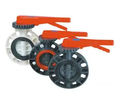 UPVC Best Price 3 Inch Butterfly Valve DN80