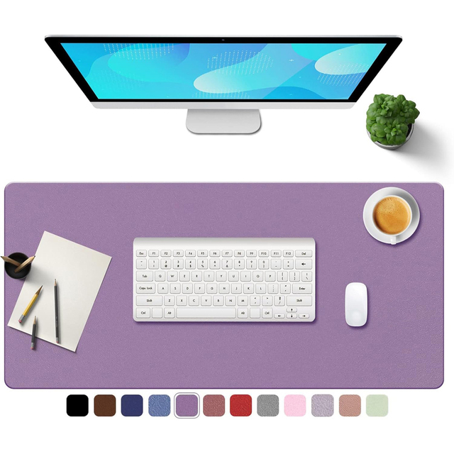 Executive Leather Desk Mat Premium Quality Waterproof Writing Surface Factory Source Custom Size Professional Office Home