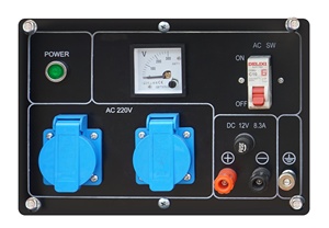 Hiearns DG2500 2KVA充電式220ボルト発電機1.5KW <span class=keywords><strong>2KW</strong></span> 3KWディーゼルオープンタイプHR173FBエンジン小型発電機 - Product Image 5
