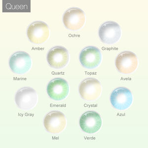 Livraison gratuite Hidrocor Natural Eye Lentilles de contact Magister Queen Prescription Lens Cosmetic 14.00mm Natural Colored Contacts - Product Image 5