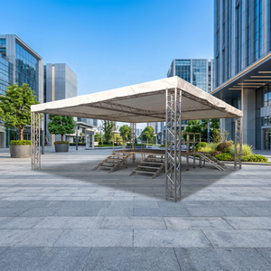 Structure de scène modulaire en aluminium à connexion rapide, support de treillis carré pour extérieur - Product Image 1