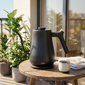 800ml Stovetop Gooseneck <b>Coffee</b> Kettle Custom Logo Smart Pour <b>Maker</b> Automatic Temperature Control Portable Car & Use Smart Tempe - Product Image 1