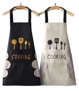 Funny Black Adjusted Cooking Apron For Men Cotton Apron