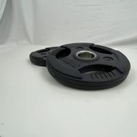 3 plaques de poids en caoutchouc Tri Grip pour haltères OB 1,25 - 25 kg
