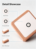 Antenne GPS en céramique à haute sensibilité, interne, pour connecteur mâle - Gain de 2,5 dBi, polarisation verticale, 1575,42 MHz, pour véhicule