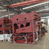 Équipement de nettoyage de céréales clé en main avec protection par rouleaux en caoutchouc TQLQ100 4000-5000kg/h pour usine céréalière commerciale ISO9001