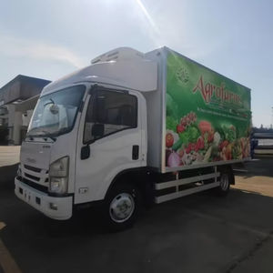 Hot-Selling in Africa LHD and RHD 1SUZU Fridge Van Truck for Fresh Food <b>Transportation</b> and Catering Food Supply - Product Image 1