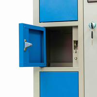 Station de recharge pour téléphones portables intelligente, armoire à casiers pour la recharge de téléphones