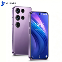 6G+128G 4.5" HD 2026 Terbaru S25 MINI Android15 Global 5G Ponsel Seluler Layar Berlubang Layar Penuh Pengiriman Cepat