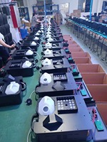 MOWL Machine à fumée verticale à effet de scène 1500W à LED RVB pour les mariages et les fêtes.