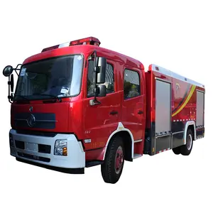 High performance Firefighting Rescue DFAC 4X2 Fire extinguisher trolley 8000Liters fire fighter truck for sales