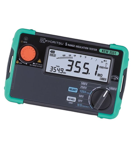เครื่องทดสอบฉนวนไฟฟ้าดิจิตอล KYORITSU รุ่นประสิทธิภาพสูง KEW 3551 3552 - Product Image 3