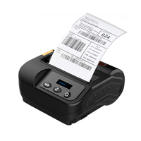 Imprimante thermique micro petite de 3 pouces, imprimante d'étiquettes en rouleau pour supermarché, code QR