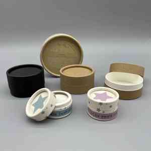 Tubo de papel para manualidades cilíndrico biodegradable compostable personalizado embalaje ecológico cuidado de la piel Twistaging desodorante - Product Image 3