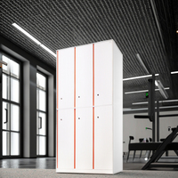 CHNSMILE Casier de gym pliable moderne et pratique, structure métallique durable et détachable, étanche, design personnalisé pour le rangement de matériel de sport