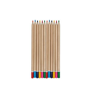 Matite Standard dal Design Minimalista con Venature Naturali del Legno, Set da 12 Colori per Arte e <span class=keywords><strong>Disegno</strong></span> per Principianti, Confezione per Bambini - Product Image 3