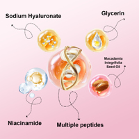 Sérum pour les yeux au collagène et aux peptides, hydratant, raffermissant, effet lifting instantané, logo personnalisé, anti-rides, réduction des cernes, essence pour les yeux