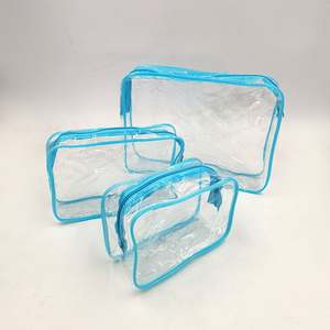 Wholesale High Quality Eco Reusable Travel PVC Bag Fashion Transparent Bag Clear Cosmetic Bag - Product Image 6