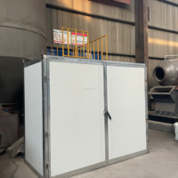 Energiezuinige industriële voedseldroogkast met heteluchtcirculatie voor kruiden, chilipepers en tomaten, met PLC-besturing