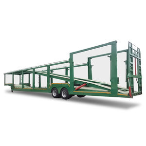 Semi-<span class=keywords><strong>remorque</strong></span> 2/3 essieux, <span class=keywords><strong>remorque</strong></span> porte-voitures 60 tonnes, <span class=keywords><strong>remorque</strong></span> porte-voitures 8 véhicules, <span class=keywords><strong>remorque</strong></span> porte-voitures à double pont - Product Image 1