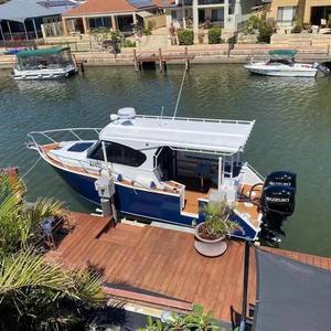 Gospel 25ft Moteur <span class=keywords><strong>hors</strong></span>-<span class=keywords><strong>bord</strong></span> Petit Yacht Sport Cabine Cruiser Bateaux en aluminium pour la pêche - Product Image 3
