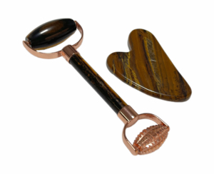 Facial Gua Sha Set Anti-envejecimiento Masaje facial Rodillo Cabeza Cuerpo Cuarzo Herramientas - Product Image 3