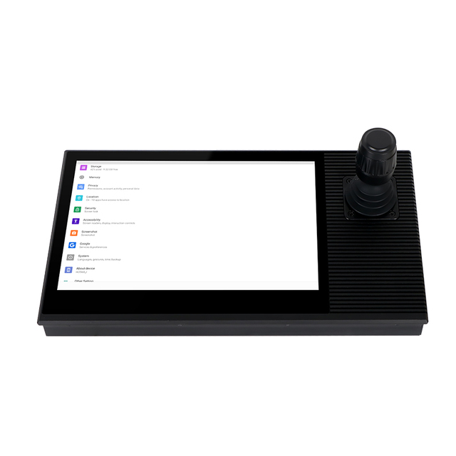 Portworld Desktop 10.1'' IPS Touch Screen 3D 4D Joystick POE IP PTZ Keyboard Controller