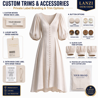 Robe midi sur mesure en lin pur tissé, style vintage, à manches courtes bouffantes, respirante, idéale pour l'été, la plage, les invités de mariage, tenue élégante