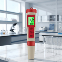 Stylo testeur d'eau numérique multiparamètres PH TDS EC Thermomètre pour l'eau potable, l'aquaponie et l'hydroponie