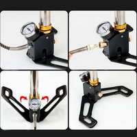 Pompe PCP Haute Pression 300 bar/30 MPa 4500 psi 3 Étages pour Voiture, Vélo, Chasse, Plongée, Outil de Véhicule avec Gonfleur de Réservoir HPA