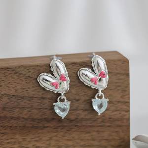 Trendy Ocean Style Zircon Imitation Pearl <b>Blue</b> Shell Starfish <b>Earrings</b> <b>Stud</b> for Women Fishtail <b>Earring</b> Ear Ring Jewelry Gift - Product Image 4