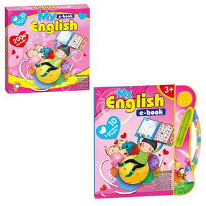 Livre électronique interactif personnalisé pour parents et enfants, livre éducatif en <span class=keywords><strong>anglais</strong></span>, livre de lecture pour bébé, livre audio éducatif, jouets sonores - Product Image 1