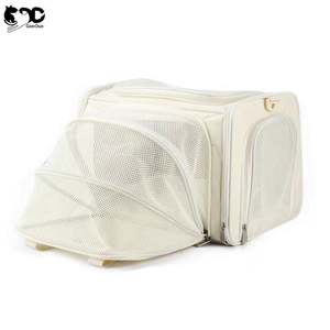 Sac à dos de transport pour animaux de compagnie, grand format, souple, extensible, pour voyages d'une nuit, échantillon gratuit - Product Image 2