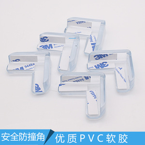 Protezione angolare per <span class=keywords><strong>scrivania</strong></span> in Silicone anticollisione trasparente addensato per Kidsren - Product Image 6