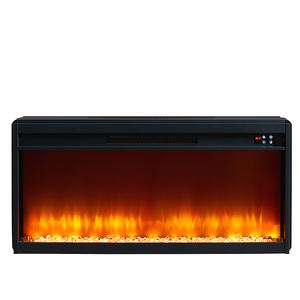 מפעל סיטונאי LED מקורה דקורטיבי אש מקום להכניס שלט רחוק קוורץ אינפרא אדום חשמלי אח תנורי חימום - Product Image 3