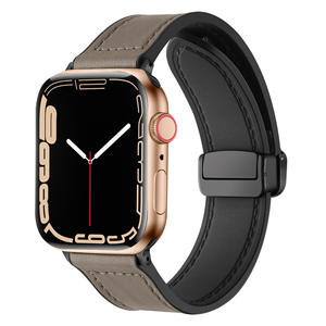 สายรัดข้อมือซิลิโคนแม่เหล็กพับได้สำหรับ <span class=keywords><strong>Apple</strong></span> <span class=keywords><strong>Watch</strong></span> Band 38 40 <span class=keywords><strong>41</strong></span> 42 44 45 49มม. iWatch ultra 10 9 8 <span class=keywords><strong>7</strong></span> SE - Product Image 4
