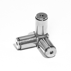 Accessoires de vis de boîte à lumière d'assemblage à double couche de 16.1mm, vis cylindriques en métal de couleur primaire, boîtes à lumière personnalisées, - Product Image 3