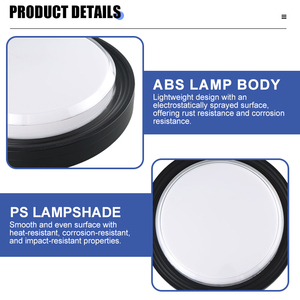 Trong nhà ngoài trời chiếu sáng đèn không thấm nước IP65 24 Wát bề mặt gắn trần vách ngăn đèn <span class=keywords><strong>LED</strong></span> Tường ánh sáng - Product Image 6