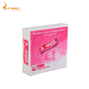 Khăn Giấy Ăn Trưa Đám Cưới 100% Bột Gỗ Nguyên Chất Màu Trắng Tự Nhiên Hankercheif Cocktail Sử Dụng Giấy Lụa - Product Image 2