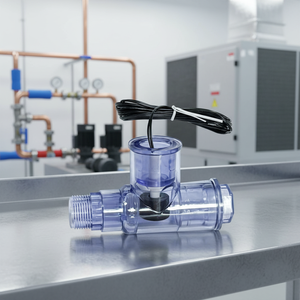 LLS-SS1 浮子开关 HVAC，SS1 安全 T 型开关，带适配器和导线，适用于 HVAC 系统，冷凝水溢流开关 - Product Image 4