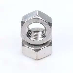 DIN934 Fastener Nut Hardlock Nut Stainless Steel Bolts And Nuts 304 Gb6170 SUS304 316