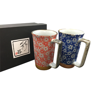 Grande Tasse en Céramique de Grès à Grande Capacité, Motifs Variés, Artisanat de Maître, Impression 360 Degrés, Compatible Lave-Vaisselle et Micro-ondes - Product Image 1