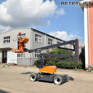 4x4x4 JLG <span class=keywords><strong>Genie</strong></span> 21m 32m 38m Elevador telescópico portátil hidráulico diesel do crescimento do mini elevador elétrico para a construção - Product Image 6