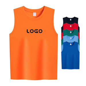 Men's Summer Sleeveless Gym Muscle Tank Top Quick Dry Fitness Bodybuilding <b>Running</b> <b>Singlet</b> Breathable Sports Shirts - Product Image 2