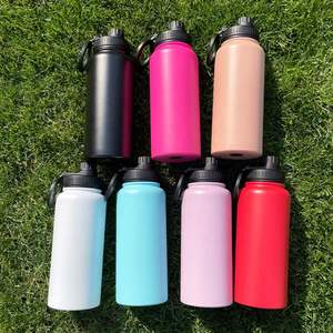 Vacuum Insulated BPA Free Custom LogoBulk Copper Plated 32oz Water Bottle with Phone Holder - Product Image 2